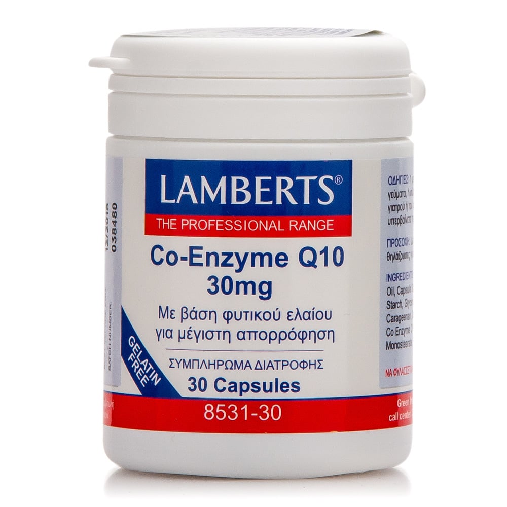 LAMBERTS - Co-Enzyme Q10 30mg - 30caps